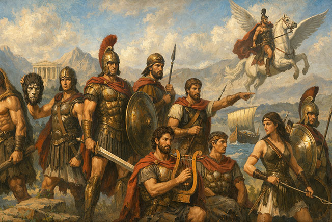 Ήρωες της Ελληνικής μυθολογίας