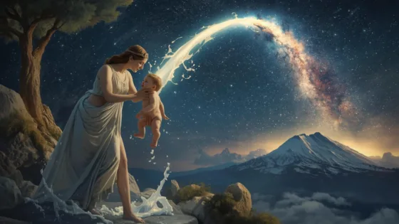 Η Δημιουργία του Γαλαξία στην Ελληνική Μυθολογία