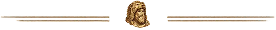Hercules with the lion of Nemea in ancient Greek style
