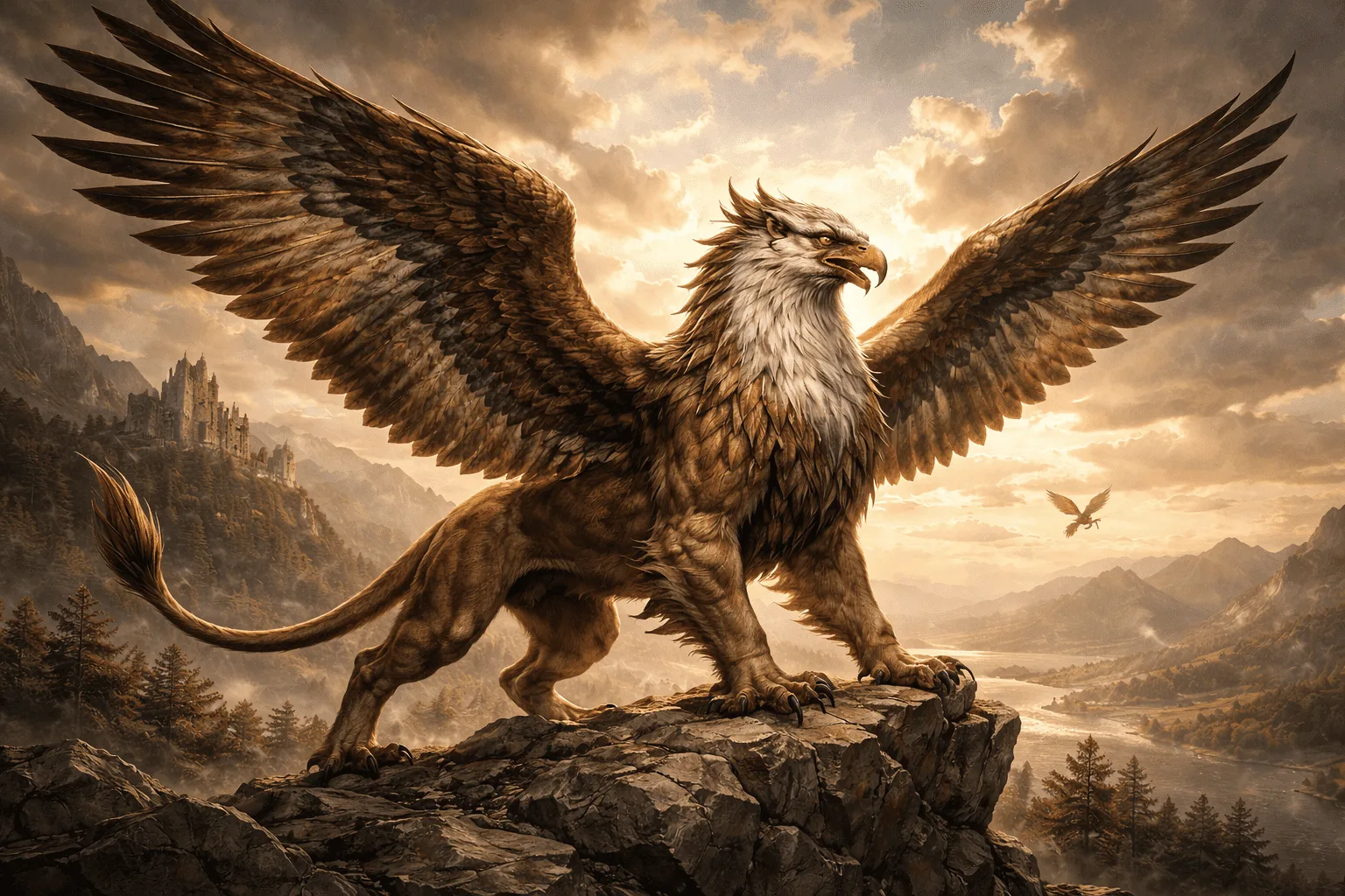 Grupa (Gryphon) – Mythical Creature of Greek Tradition