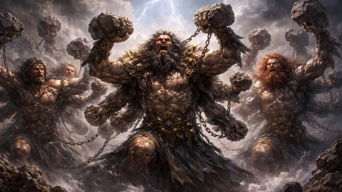 Οι Εκατόγχειρες στην ελληνική μυθολογία: προέλευση, ρόλος στην Τιτανομαχία,