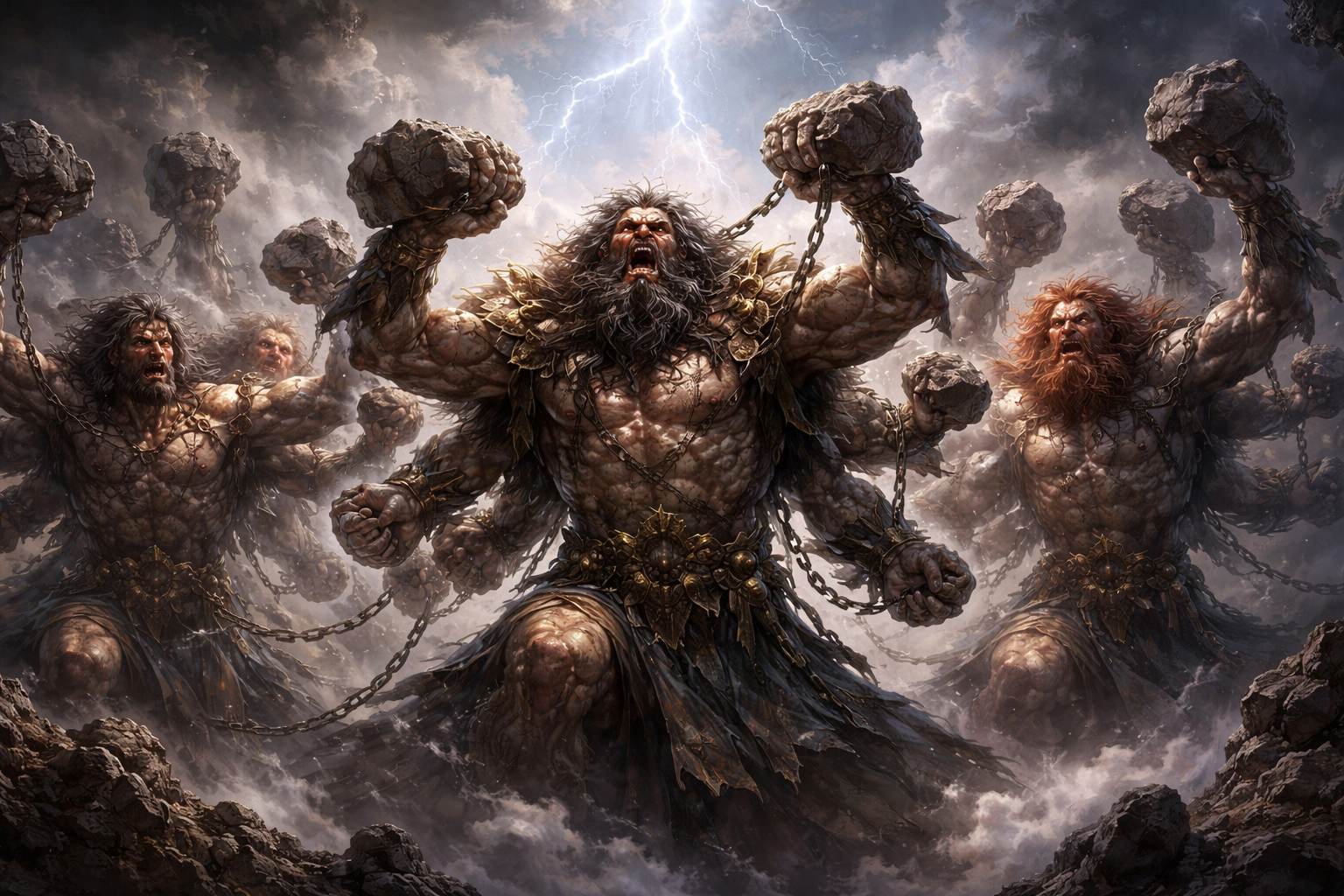 Οι Εκατόγχειρες στην ελληνική μυθολογία: προέλευση, ρόλος στην Τιτανομαχία,