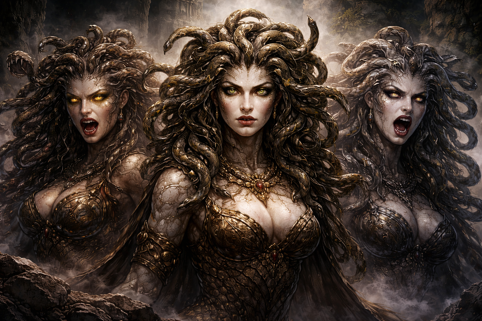 Γοργόνες – Χθόνιες Μορφές της Ελληνικής Μυθολογίας