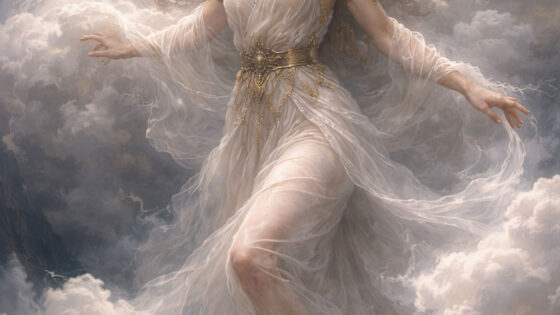 Η Νεφέλη, θεϊκή μορφή των σύννεφων, στην αρχαία ελληνική μυθολογία