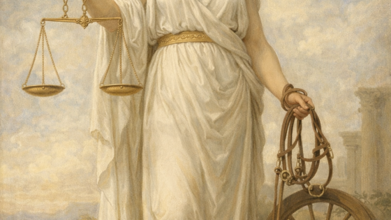 Η Νέμεσις στην αρχαία ελληνική μυθολογία: θεότητα της ανταπόδοσης, της ύβρεως και της αποκατάστασης της κοσμικής τάξης.