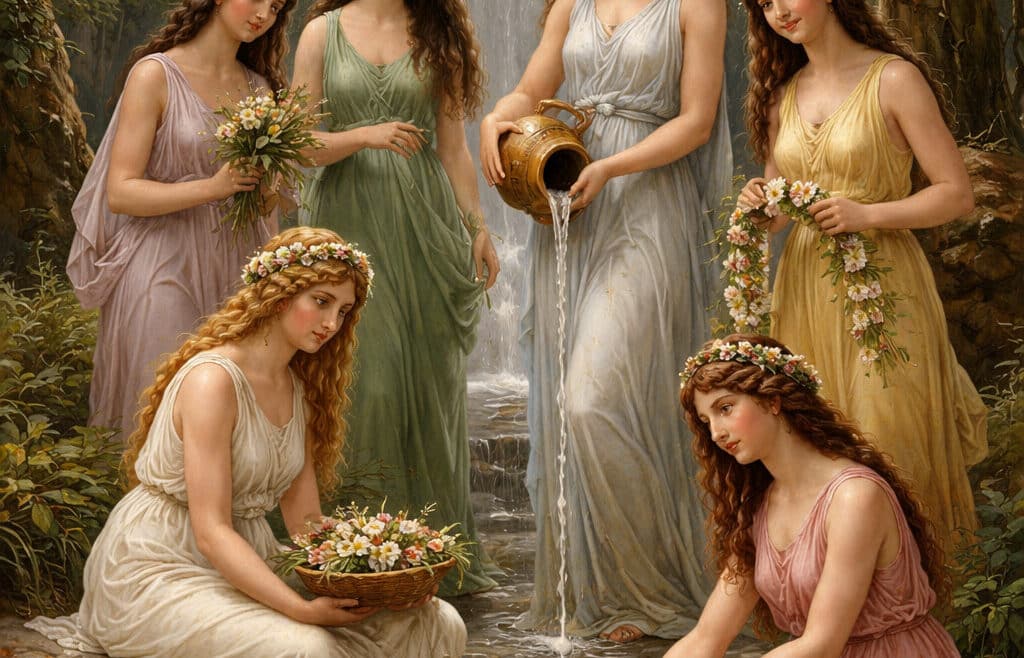 Νύμφες στην Ελληνική Μυθολογία