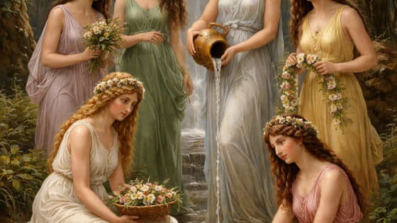 Νύμφες στην Ελληνική Μυθολογία