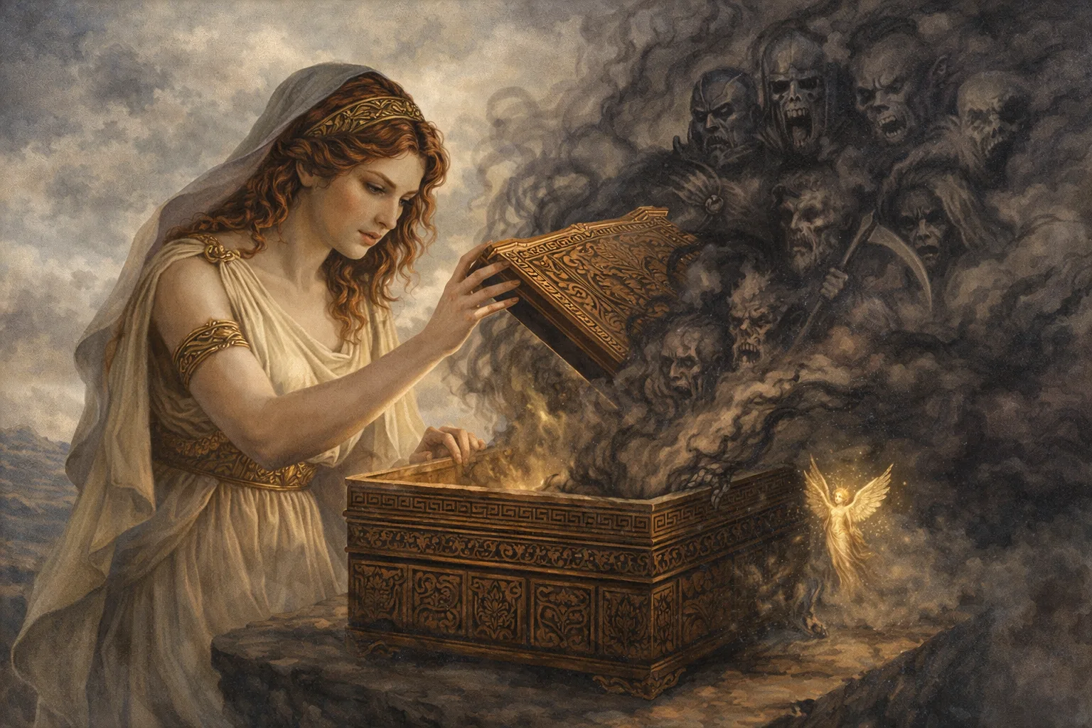 Pandora Box – Myth, Interpretation & Symbolism