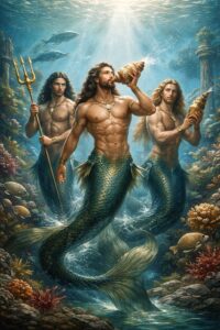 Τρίτωνες – Θαλάσσιες Θεότητες της Ελληνικής Μυθολογίας