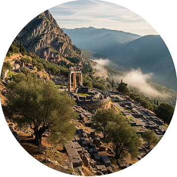 Μυθολογικοί Τόποι ΔΕΛΦΟΙ