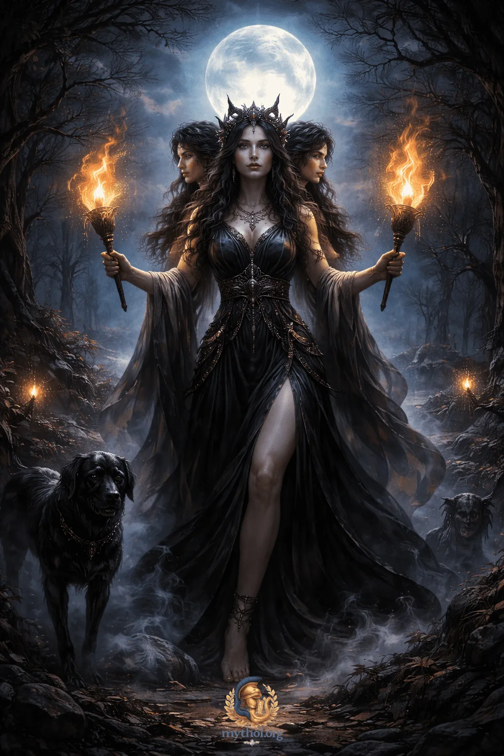 Hecate: The Goddess of Magic, Night and Crossroads | Greek Mythology