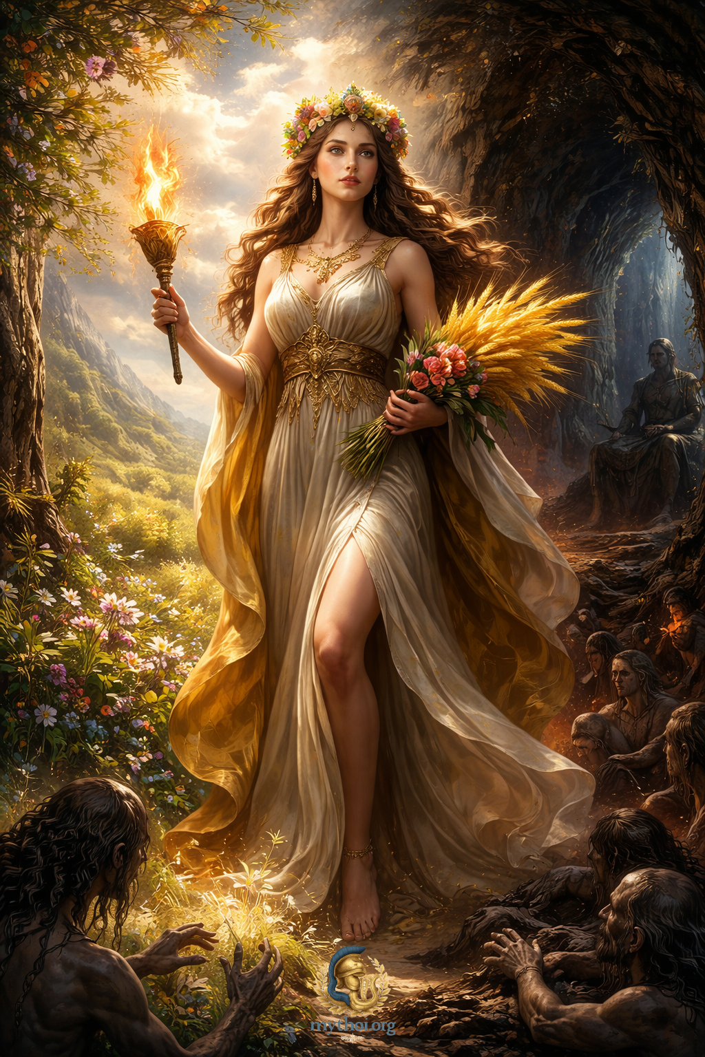 Η Περσεφόνη, θεά της άνοιξης και βασίλισσα του Κάτω Κόσμου