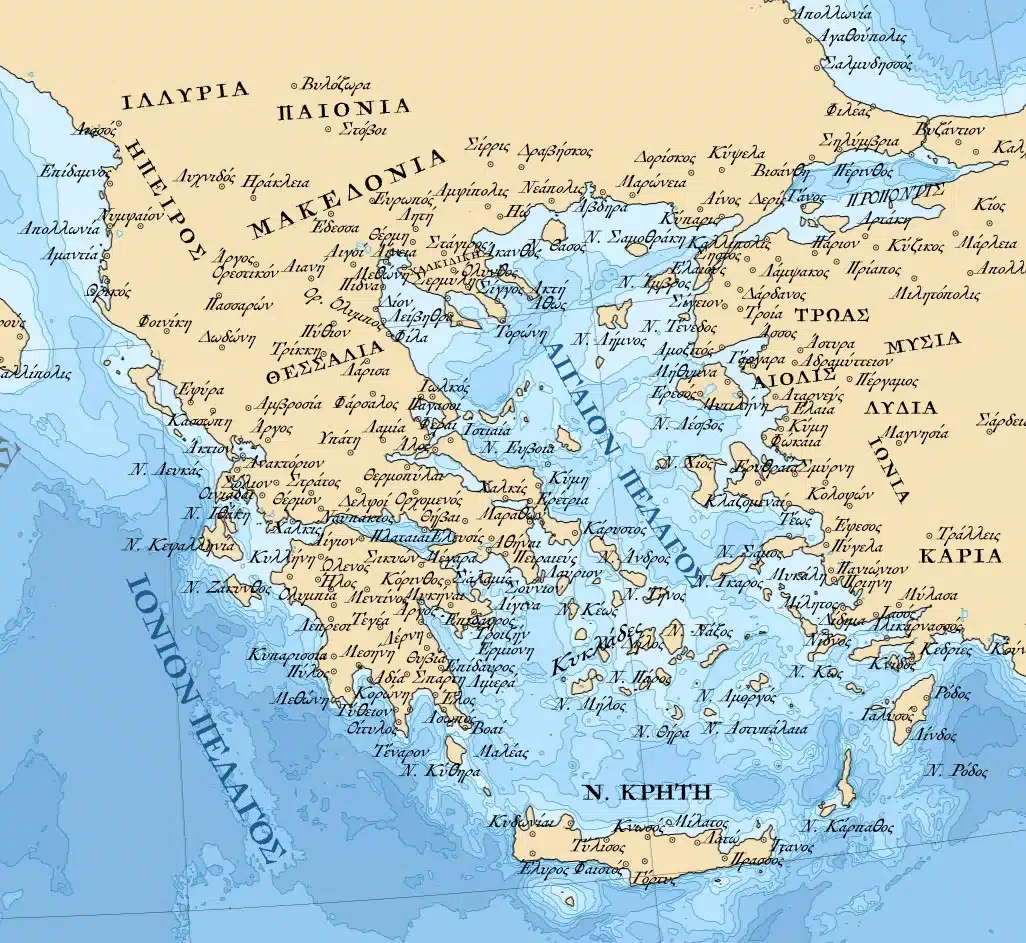 Γεωγραφία της Αρχαίας Ελλάδας