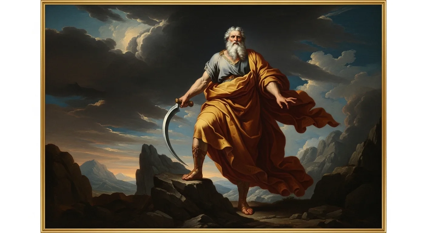 Κρόνος – Τιτάνας της Ελληνικής Μυθολογίας