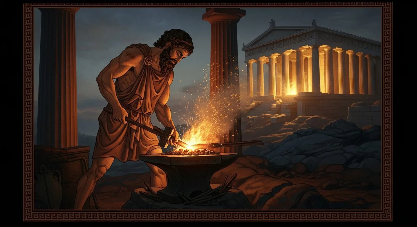 Ήφαιστος – Θεός της Φωτιάς και της Τέχνης | Ελληνική Μυθολογία