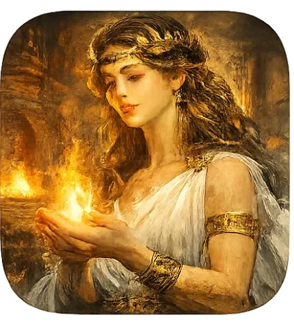 Focus, goddess of hearth and family fire