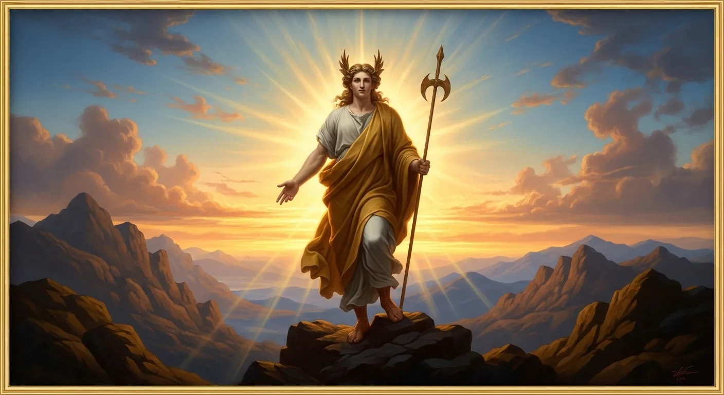 Hyperion, titan god of light and sunlight in Greek mythology