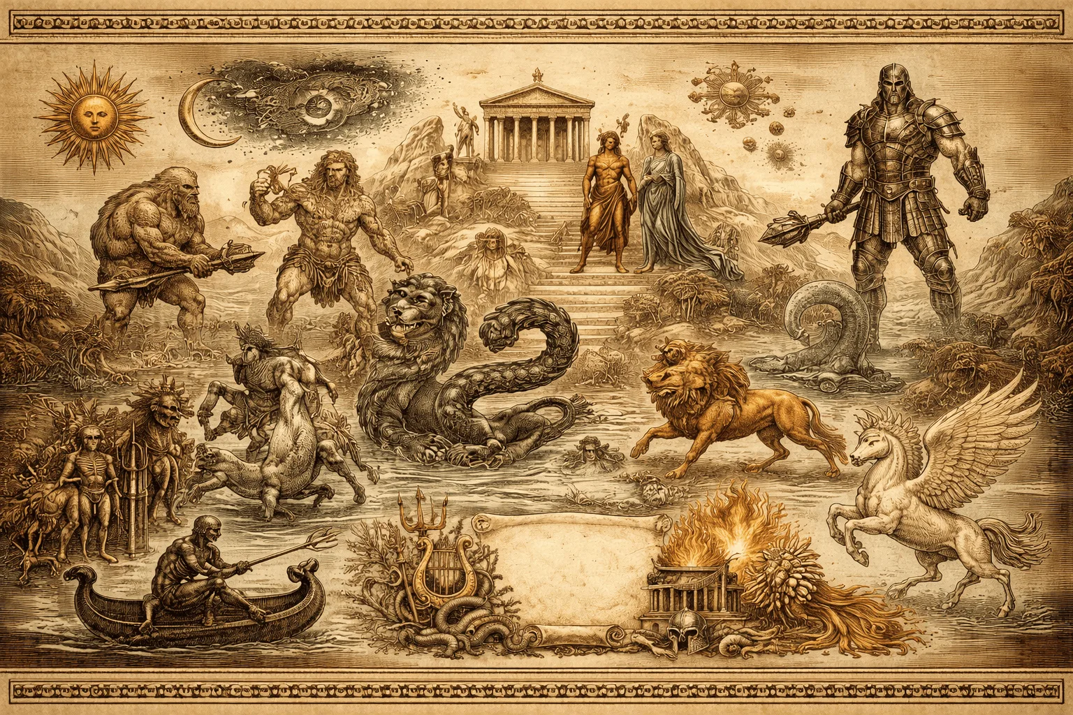 Explore Greek mythology and folklore through gods, heroes, myths and traditions. Educational content for students, educators and friends of mythology.