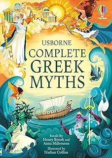 Complete Greek Myths illustrated βιβλίο ελληνικής μυθολογίας για παιδιά