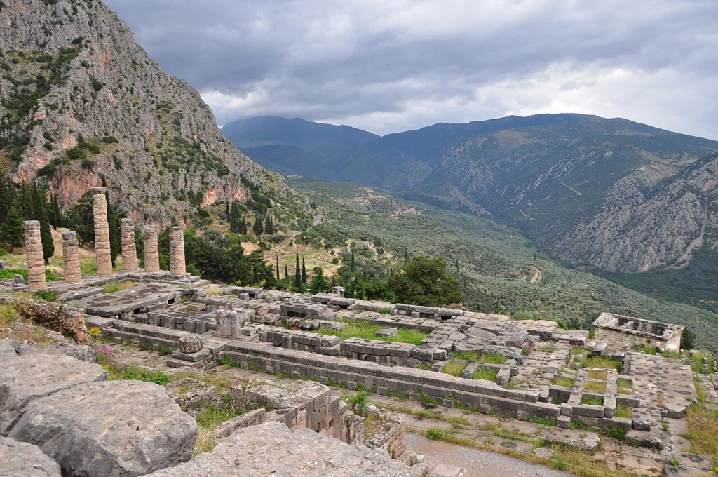 Temple of Apollo in Delphi