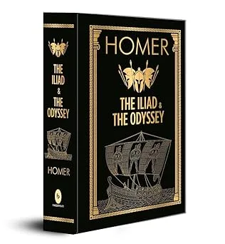 The Iliad and The Odyssey - Homer βιβλίο ελληνικής μυθολογίας