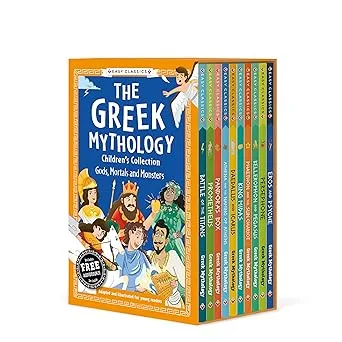 The Greek Mythology Children’s Collection illustrated βιβλία ελληνικής μυθολογίας για παιδιά