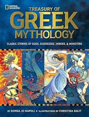 Treasury of Greek Mythology βιβλίο ελληνικής μυθολογίας για παιδιά