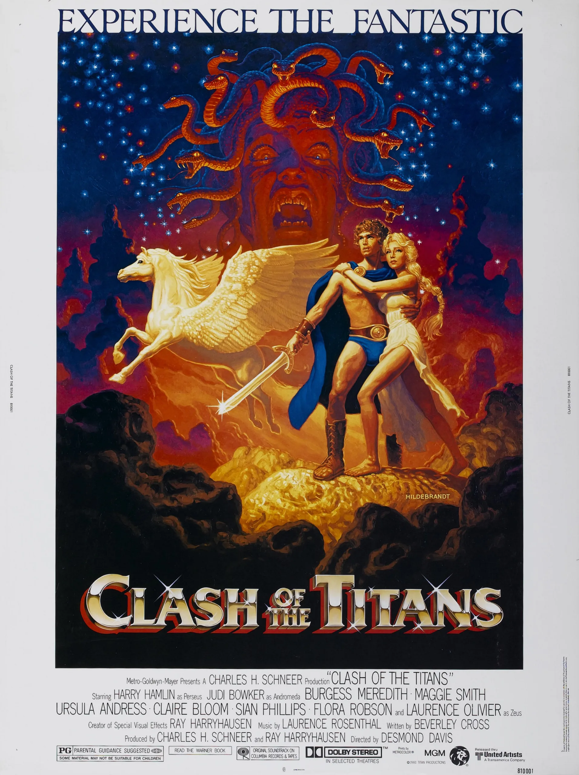 Clash of the Titans 1981 Poster
