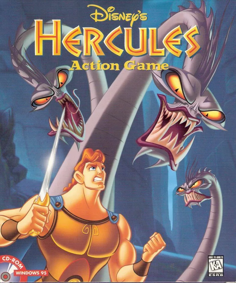 Hercules 1997 Disney Poster