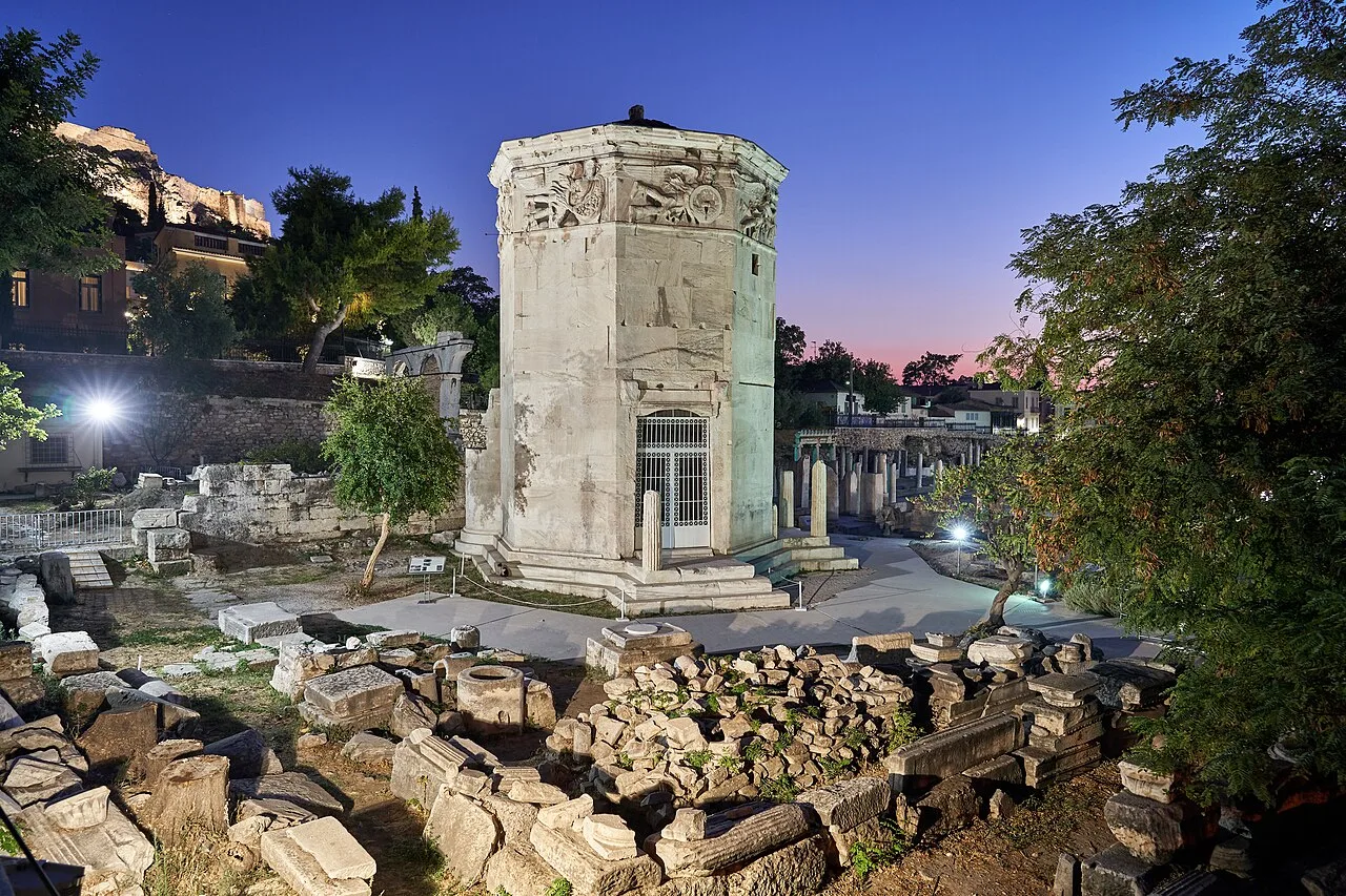 Ο Πύργος των Ανέμων & η Πύλη της Αθηνάς Αρχεγέτιδος