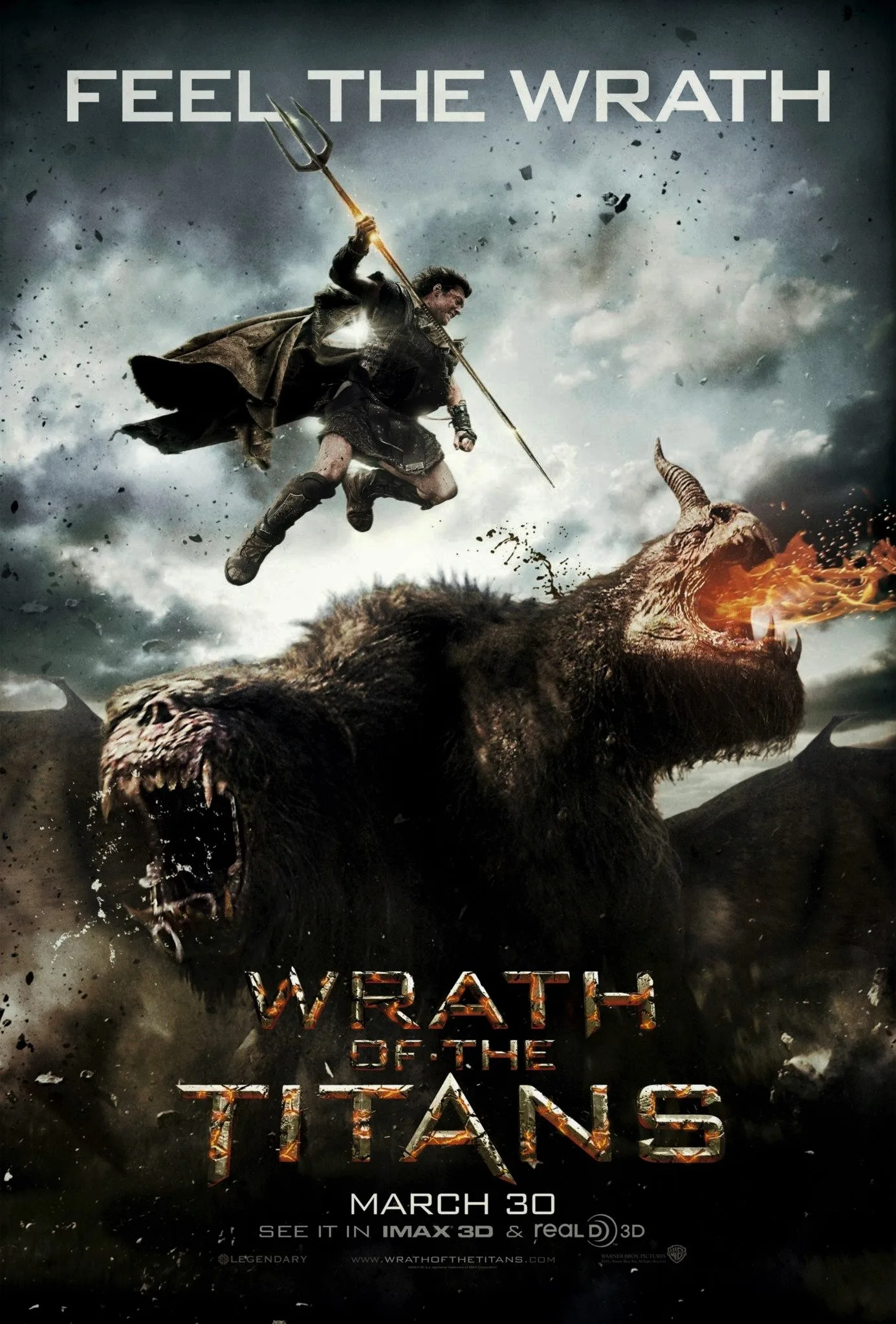 Wrath of the Titans Poster