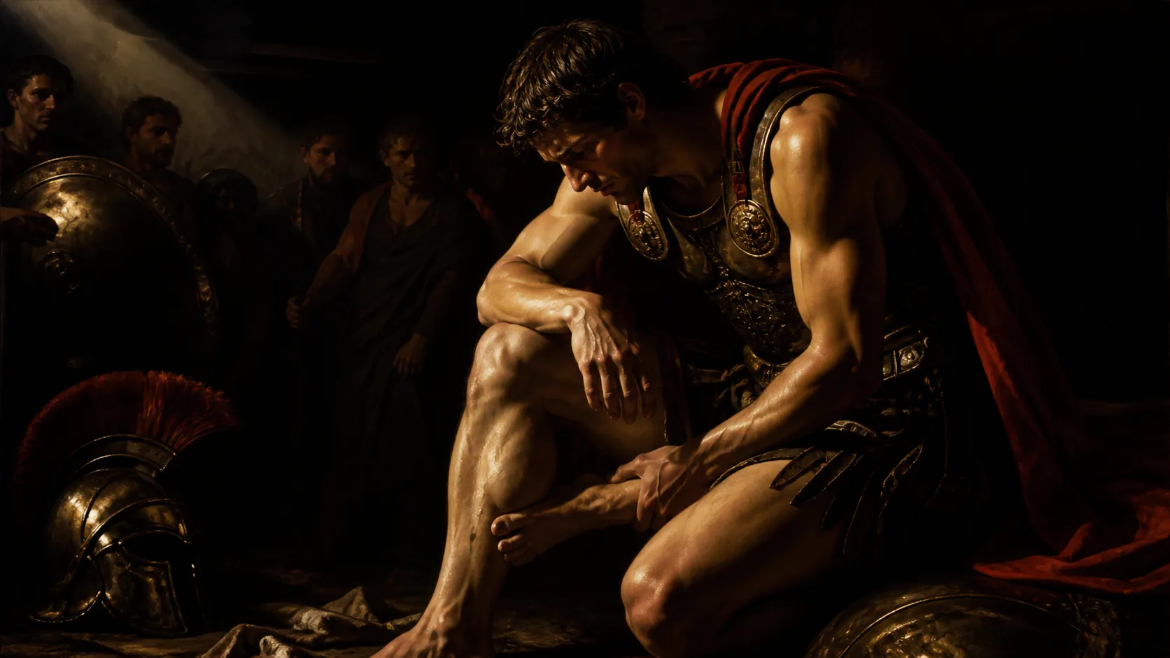 Achilles' vulnerability hides behind the famous «Achille heel».