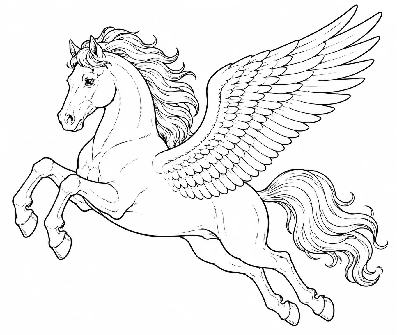 free drawings of Greek mythology for children and adults. Gods of Olympus, heroes, mythical creatures and ancient myths ready for printing and coloring.